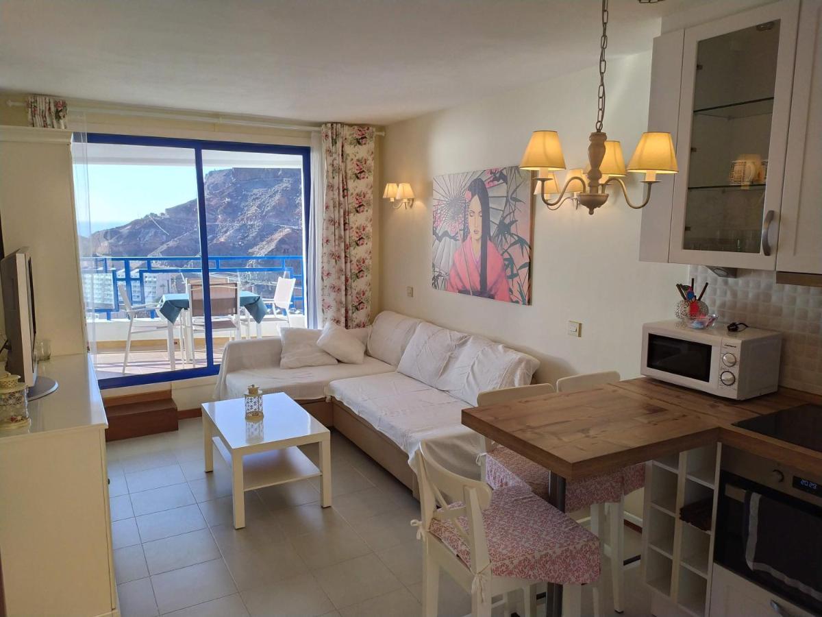 Ocean View Apartment In Taurito, Mogan - Top Floor Екстер'єр фото